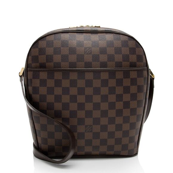 LOUIS VUITTON Handbags - Louis Vuitton Vintage Damier Ebene Ipanema GM Shoulder Bag